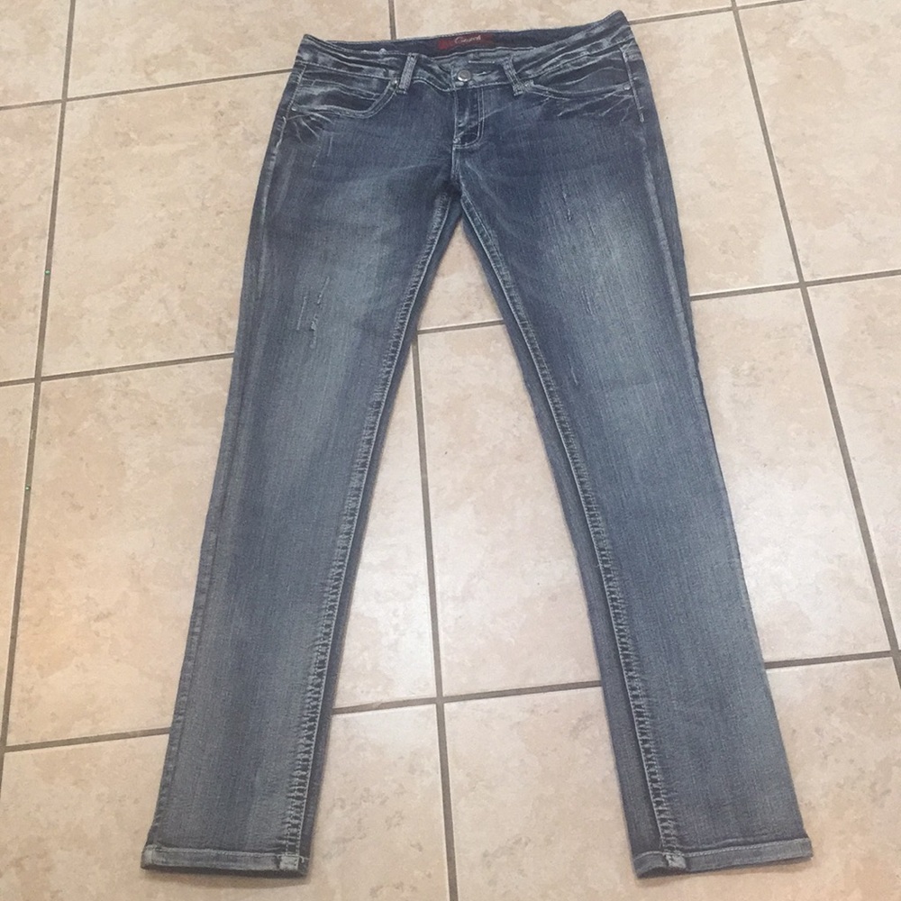 Crunch Distressed Skinny Jeans - Picture 4 of 8